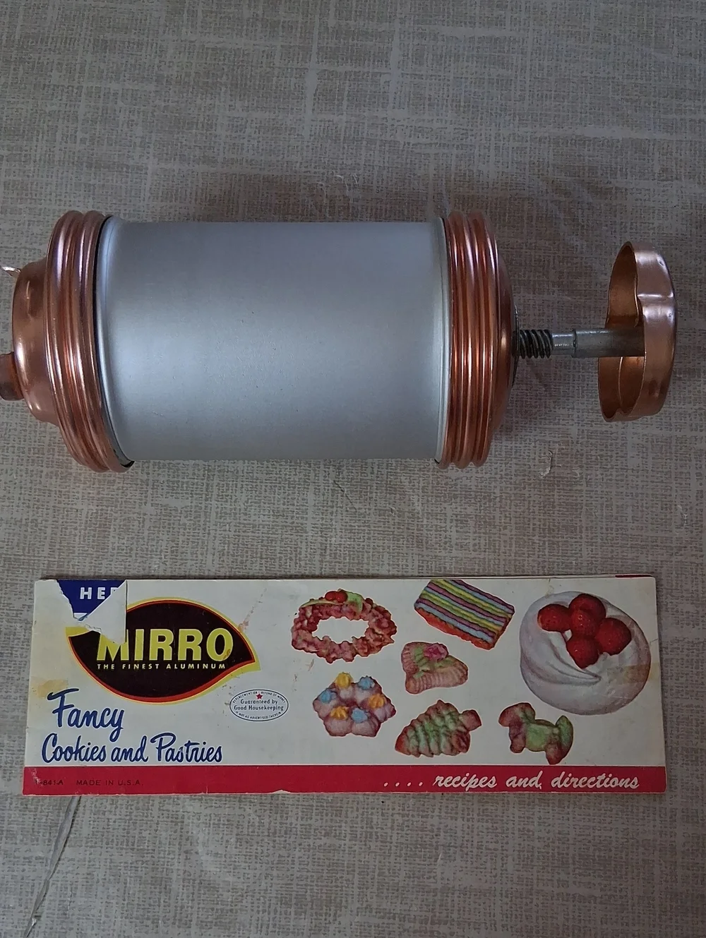 Mirro Aluminum Cookie Press